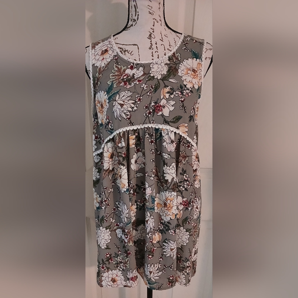 JODIFL Sleeveless Tunic/ Mini Dress Size Small
